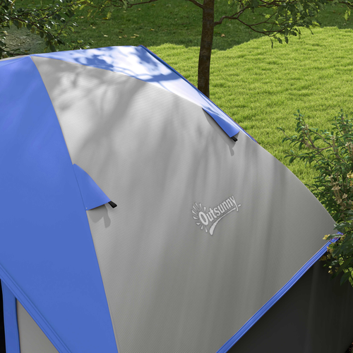 Outsunny 2 Man Camping Tent w/ Sewn-in Groundsheet, 3000mm Waterproof - Cheap Tent