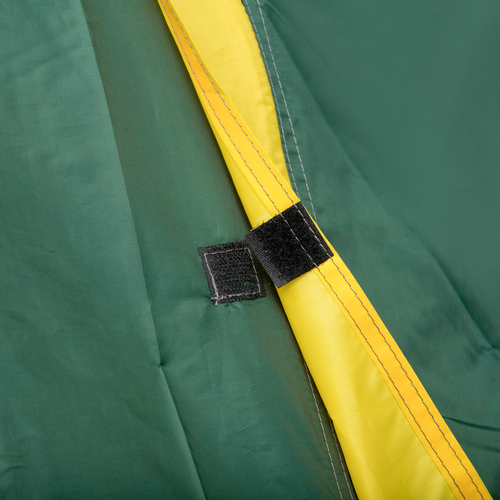 Outsunny Compact Camping Tent w/ Vestibule & Mesh Vents for Hiking Green - Cheap Tent