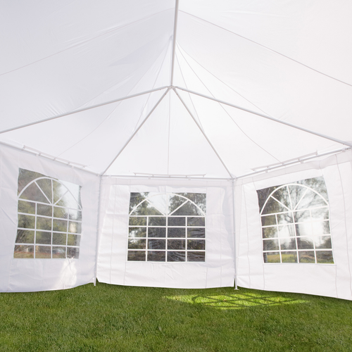 6.8m x 5m Octagonal Party Tent / Wedding Marquee-White - Cheap Tent