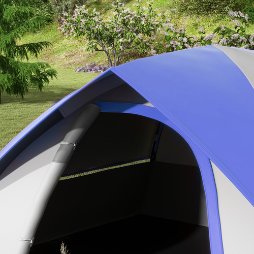 Outsunny 2 Man Camping Tent w/ Sewn-in Groundsheet, 3000mm Waterproof - Cheap Tent
