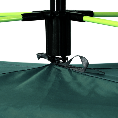 Outsunny 2 Man Pop-up Beach Tent Sun Shade Shelter Hut w/ Windows Door Green - Cheap Tent