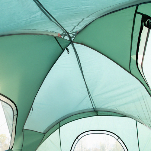 Outdoor Camping Tent For 5-6 W/ Bag, Fiberglass & Steel Frame - Cheap Tent