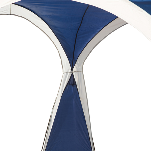 Outdoor Gazebo Event Dome Shelter Party Tent for Garden Blue and Grey - Cheap Tent