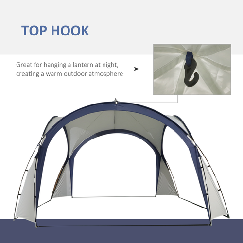 Outdoor Gazebo Event Dome Shelter Party Tent for Garden Outsunny - Cheap Tent
