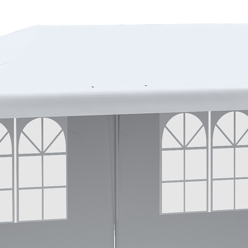6m x 3m Garden Gazebo Marquee Canopy Party Tent Canopy Patio White - Cheap Tent