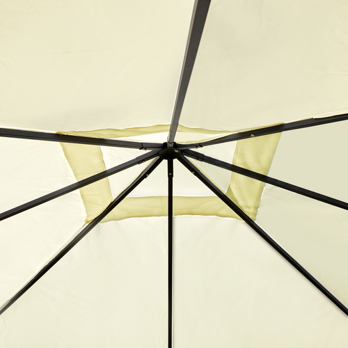 Outdoor Gazebo for Garden Party Tent, Wedding Canopy Pavilion Cream-white - Cheap Tent
