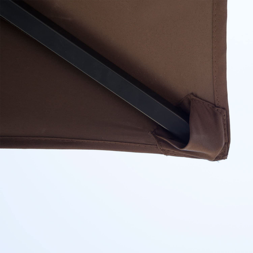 Outsunny 8ft Double-Tier Gazebo Grill Canopy Tent Shelter-Coffee - Cheap Tent