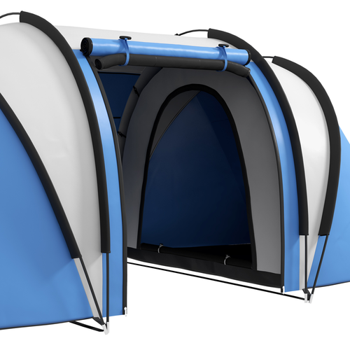 Outsunny 2 Bedroom Camping Tent with Living Area, 3000mm Waterproof - Cheap Tent