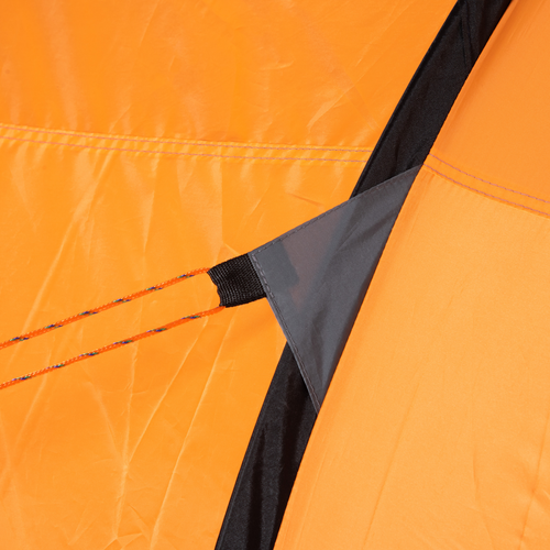 Camping Tent Dome Pop-up Tent with Windows for 4-5 Person Orange Outsunny - Cheap Tent