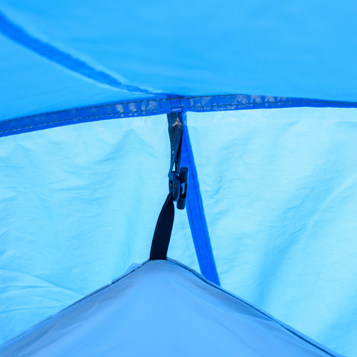 3 Man Camping Tent w/ 2 Rooms Porch Vents Rainfly Weather-Resistant Outsunny - Cheap Tent