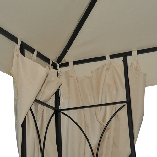 3 x 3m Garden Metal Gazebo Sun Shade Shelter Outdoor Party Tent Outsunny - Cheap Tent