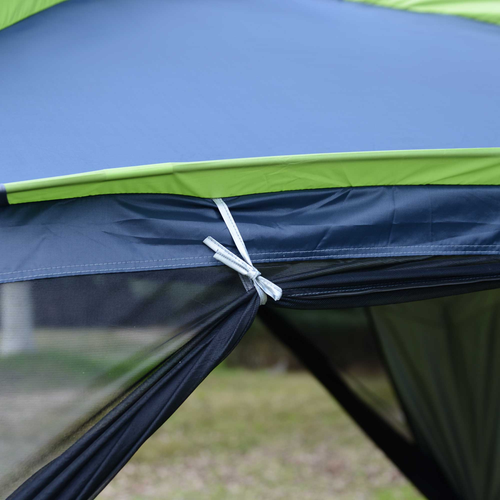 Camping Tent Sun Shelter Shade Garden Outdoor Dark Green Outsunny - Cheap Tent