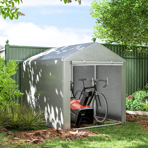 Outsunny 1.6 x 2.2m Garden Storage Shed Portable Shed Tent - Cheap Tent