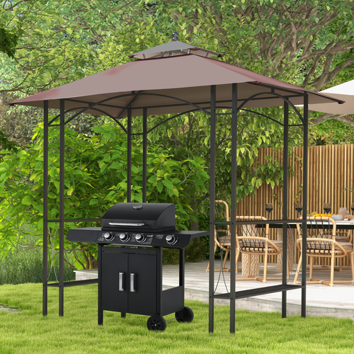 2.5x1.5m BBQ Tent Canopy Patio Outdoor Awning Gazebo Party Sun Shelter - Cheap Tent