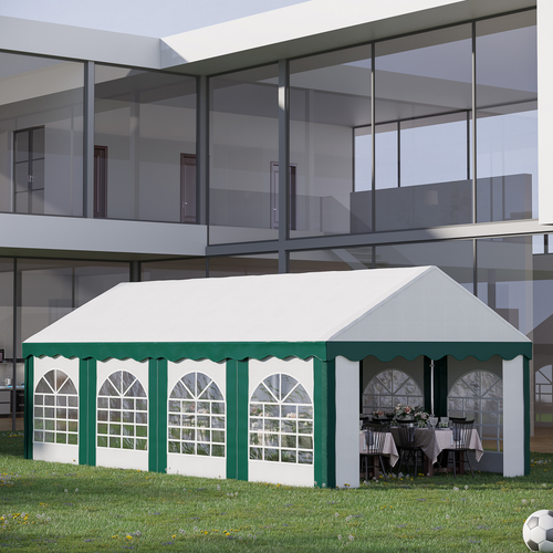 8 x 4m Marquee Gazebo, Party Tent with Double Doors for Wedding and Events - Cheap Tent