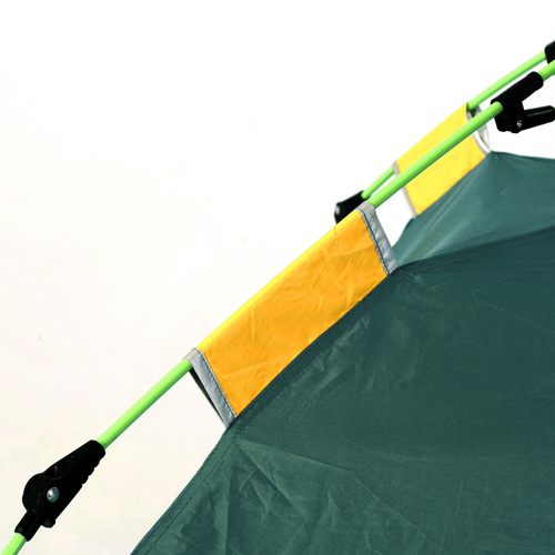 Outsunny 2 Man Pop-up Beach Tent Sun Shade Shelter Hut w/ Windows Door Green - Cheap Tent