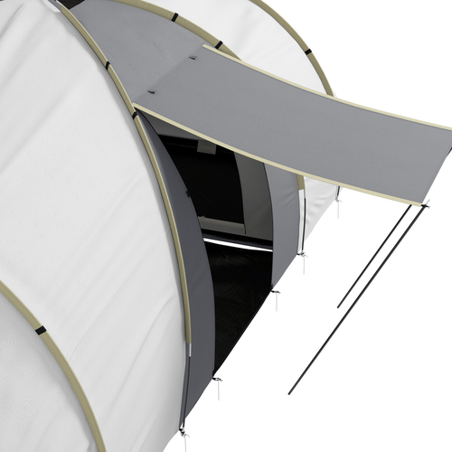 Outsunny 4-6 Person Camping Tent with 2 Bedroom, Living Area and Vestibule - Cheap Tent
