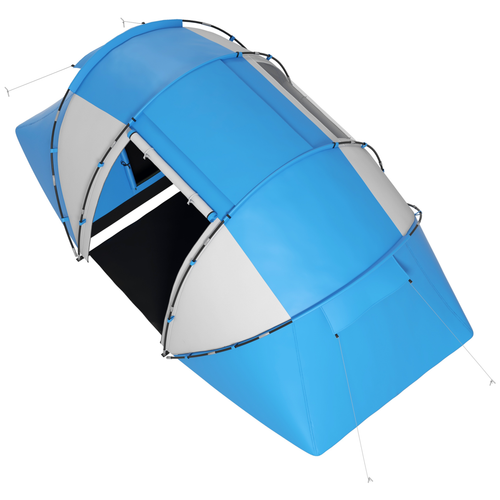 4-6 Persons Camping Tent Dome Family Travel Group Hiking Room Fishing Outsunny - Cheap Tent