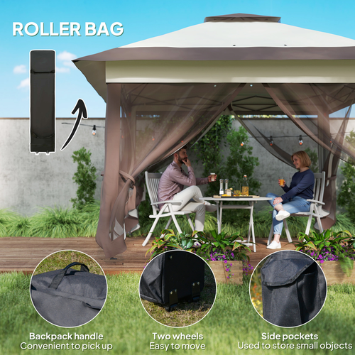 Outdoor Folding Canopy with Adjustable Height & Ventilation - Portable Tent - Cheap Tent