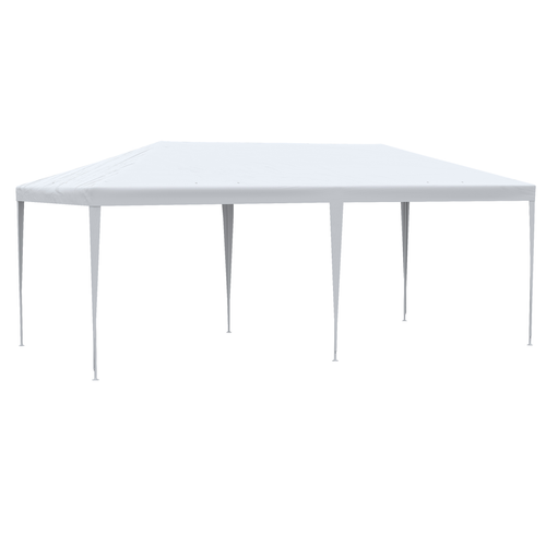 6m x 3m Garden Gazebo Marquee Canopy Party Tent Canopy Patio White - Cheap Tent