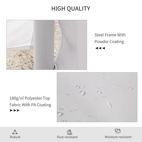 6.8m x 5m Octagonal Party Tent / Wedding Marquee-White - Cheap Tent