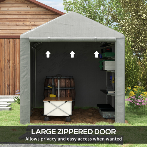 Outsunny 1.6 x 2.2m Garden Storage Shed Portable Shed Tent - Cheap Tent