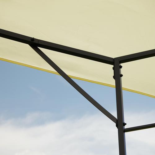 Outdoor Gazebo for Garden Party Tent, Wedding Canopy Pavilion Cream-white - Cheap Tent