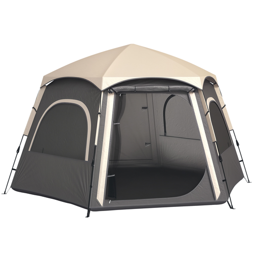 Outsunny Instant Camping Tent, 4 Person Easy Setup Dome Tent - Cheap Tent