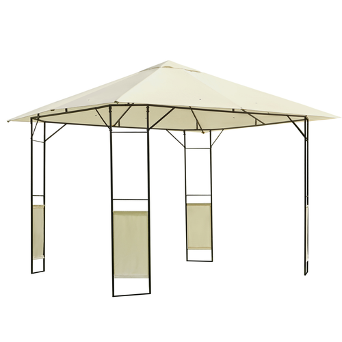 Outdoor Gazebo for Garden Party Tent, Wedding Canopy Pavilion Cream-white - Cheap Tent
