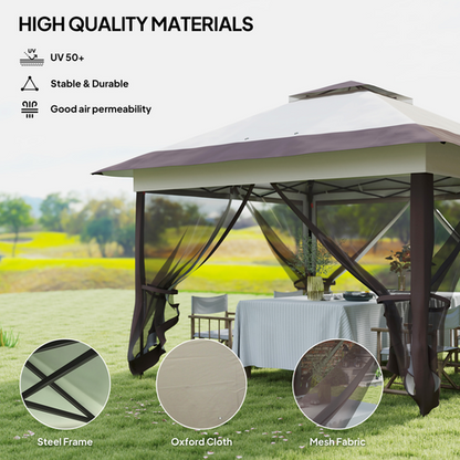 Outdoor Folding Canopy with Adjustable Height & Ventilation - Portable Tent - Cheap Tent