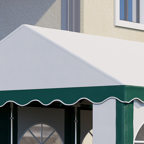 6 x 4m Marquee Gazebo, Party Tent with Double Doors for Wedding and Events - Cheap Tent