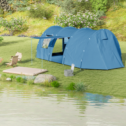 5-6 Man Family Tent Camping Tent with Two Room, Floor & Carry Bag - Cheap Tent