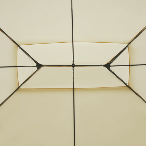 Metal Gazebo Curtains 4x3m Canopy Party Tent Garden Pavillion Patio Shelter - Cheap Tent