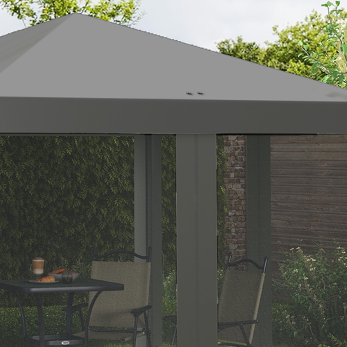 Spacious Pop-Up Canopy Tent - 3x3m with Mesh Curtains & Portable Design - Cheap Tent
