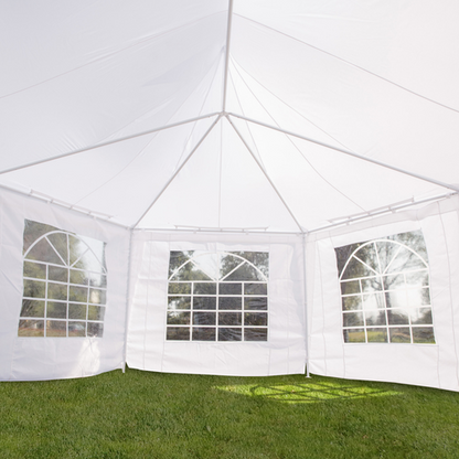 6.8m x 5m Octagonal Party Tent / Wedding Marquee-White - Cheap Tent
