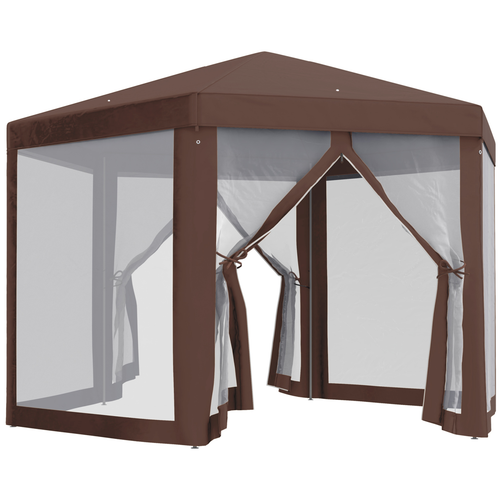 Hexagonal Garden Gazebo Party Tent Patio Marquee Canopy - Cheap Tent