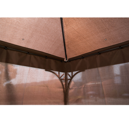 Outsunny 3m x 3m Garden Metal Gazebo Marquee Party Tent Canopy Shelter Pavilion - Cheap Tent