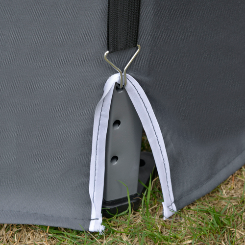 3.2m Pop Up Gazebo Hexagonal Tent Sun Protection with Mesh Sidewalls, Handy Bag - Cheap Tent