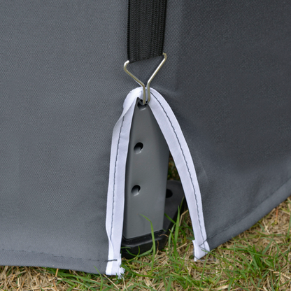 3.2m Pop Up Gazebo Hexagonal Tent Sun Protection with Mesh Sidewalls, Handy Bag - Cheap Tent