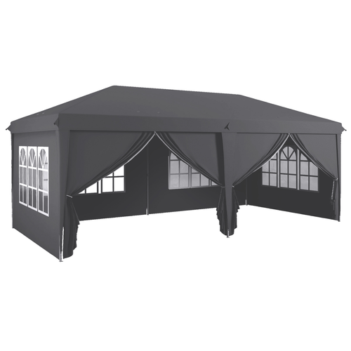 Outsunny 3 x 6m Pop Up Gazebo Height Adjustable Party Tent with Storage Bag - Cheap Tent