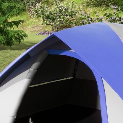 Outsunny 2 Man Camping Tent w/ Sewn-in Groundsheet, 3000mm Waterproof - Cheap Tent