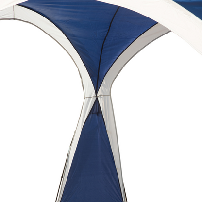 Outdoor Gazebo Event Dome Shelter Party Tent for Garden Blue and Grey - Cheap Tent
