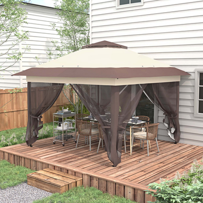 Outdoor Folding Canopy with Adjustable Height & Ventilation - Portable Tent - Cheap Tent