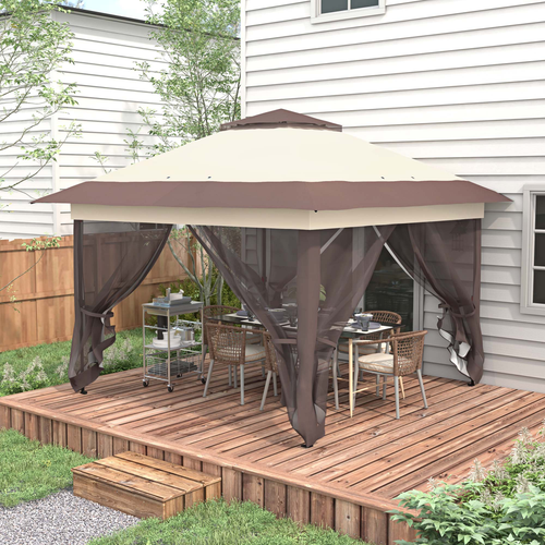 Outdoor Folding Canopy with Adjustable Height & Ventilation - Portable Tent - Cheap Tent
