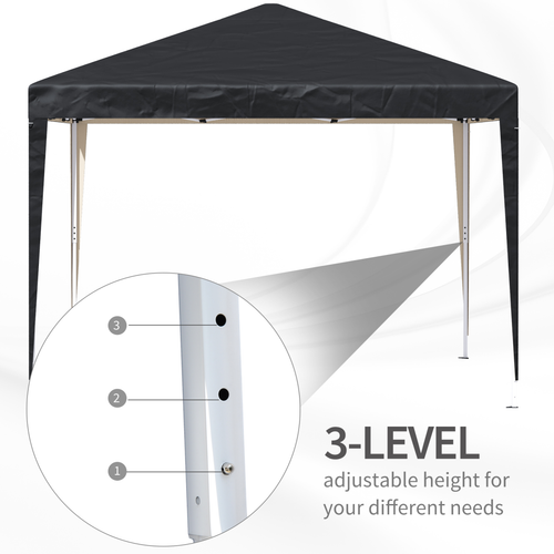 Outsunny 3 x 3 m Garden Pop Up Gazebo Marquee Party Tent Wedding Canopy - Cheap Tent
