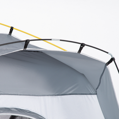 Outsunny Four Man Pop Up Tent Automatic Camping Backpacking Dome Shelter, Green - Cheap Tent