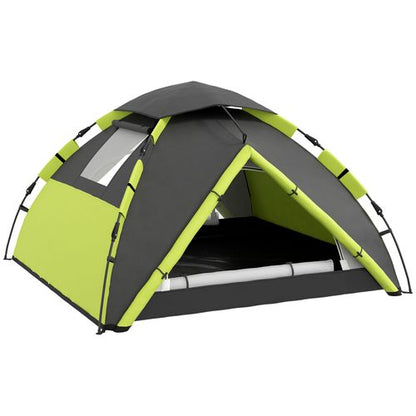 Outsunny 3-4 Man Camping Tent Portable with Bag, Quick Setup - Cheap Tent