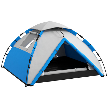 Outsunny 3-4 Man Camping Tent Portable with Bag, Quick Setup - Cheap Tent