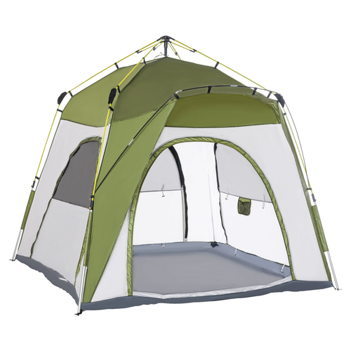 Four Man Pop Up Tent Automatic Camping Backpacking Dome Shelter Outsunny - Cheap Tent