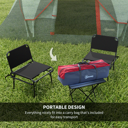Outdoor Camping Tent For 5-6 W/ Bag, Fiberglass & Steel Frame Outsunny - Cheap Tent